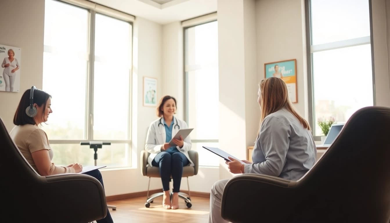 Consultation for Medical Weight Loss Nyack highlighting a supportive healthcare setting.