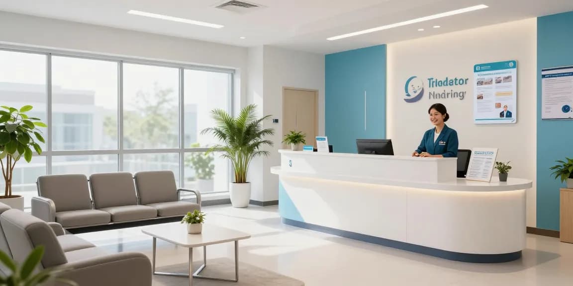 Best health insurance for 1099 contractors decision at a healthcare clinic consultation.