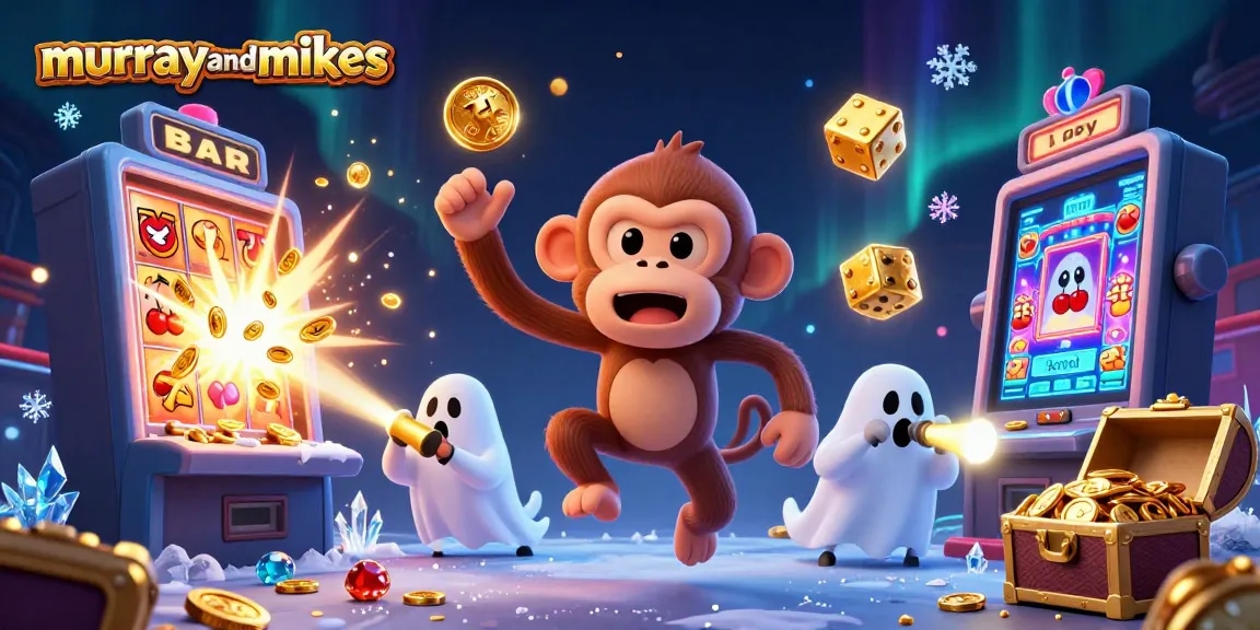 murrayandmikes menampilkan monyet poltergeist dan anjing pemburu hantu di kasino bertema slot