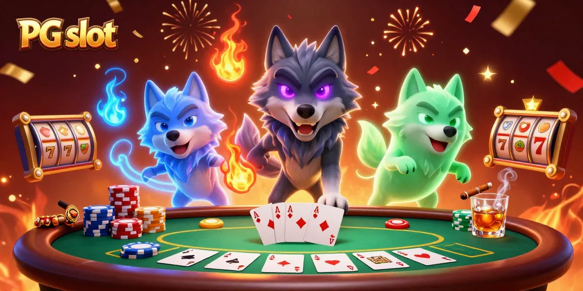 Engaging PG slot gaming scene with dynamic characters and casino elements.