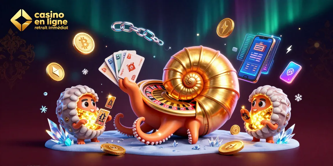 Gagnez rapidement avec casino en ligne retrait immédiat, avec des cartes et des pièces scintillantes.