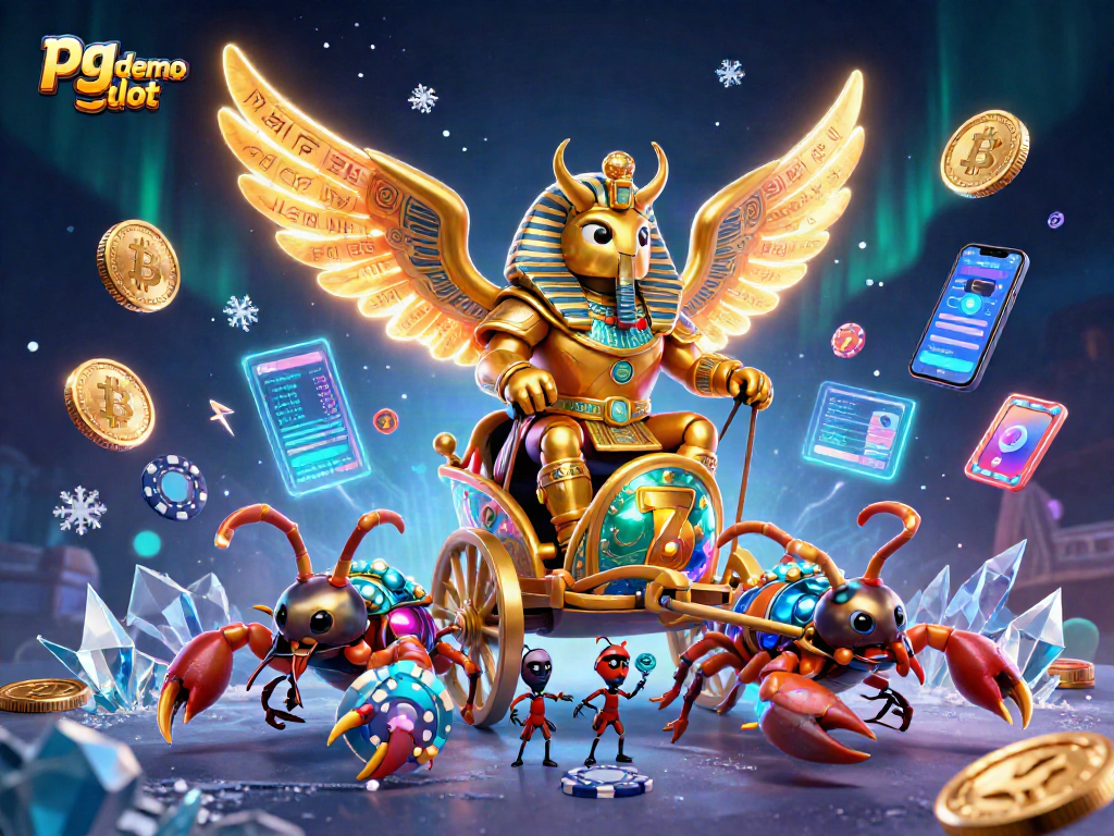 Spin the reels in the exciting pg demo slot with a 3D cartoon scarab and scorpions!