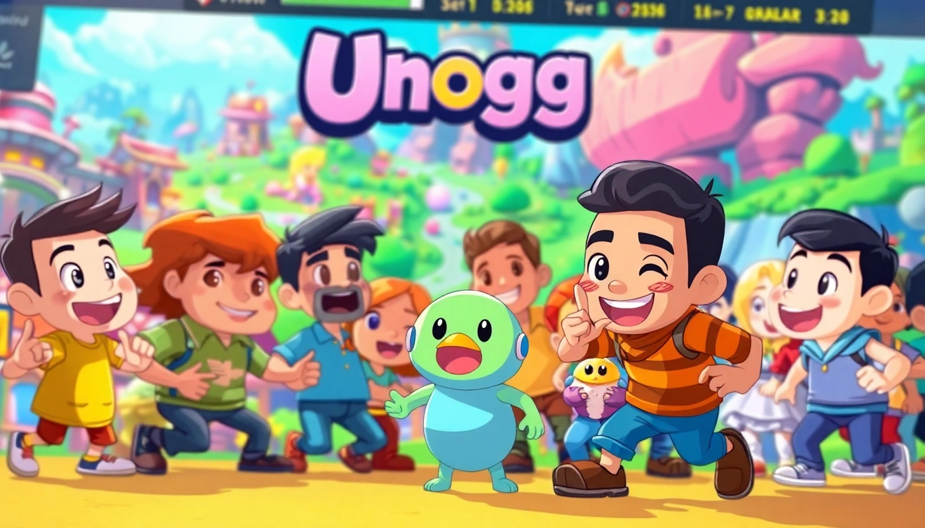 Bergabunglah dalam permainan seru Unogg game dengan pemain beragam dalam suasana kompetitif.