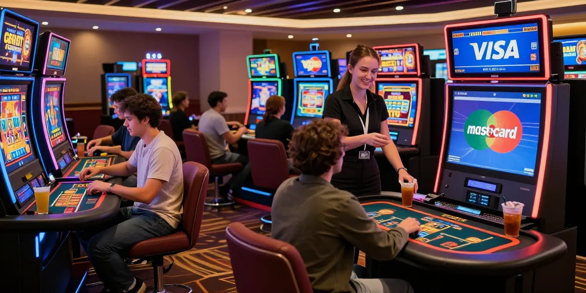 Players enjoying the vibrant atmosphere at a credit card casino, discovering options at https://bhma.org.uk/ with VISA and Mastercard.