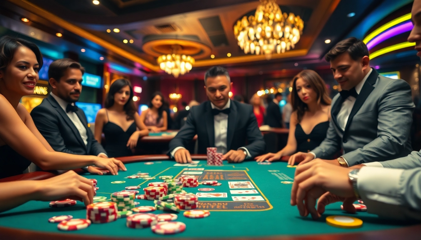 Beraksi di meja poker kasino dengan bbni4d, menyajikan kegembiraan dan taruhan tinggi.