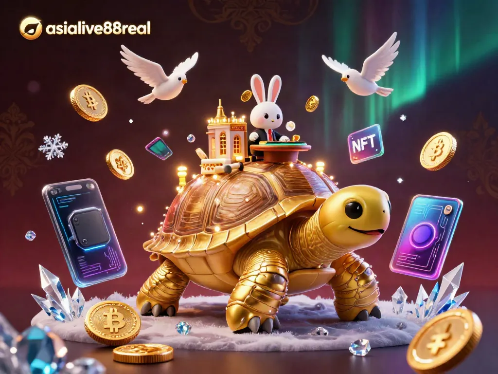 Join the excitement at asialive88real with a vibrant, 3D casino scene showcasing unique characters and elements.