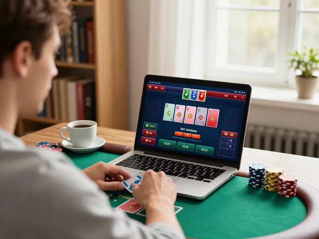 Engaging online gameplay showcasing Canada online casinos reddit for strategic poker betting.