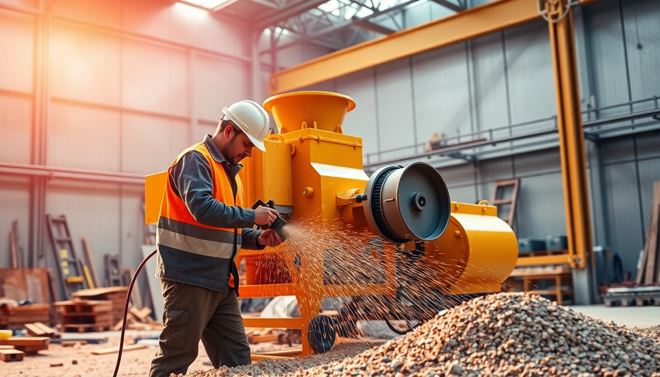 Taladro mezclador en acción, mezclando materiales de construcción con eficacia.