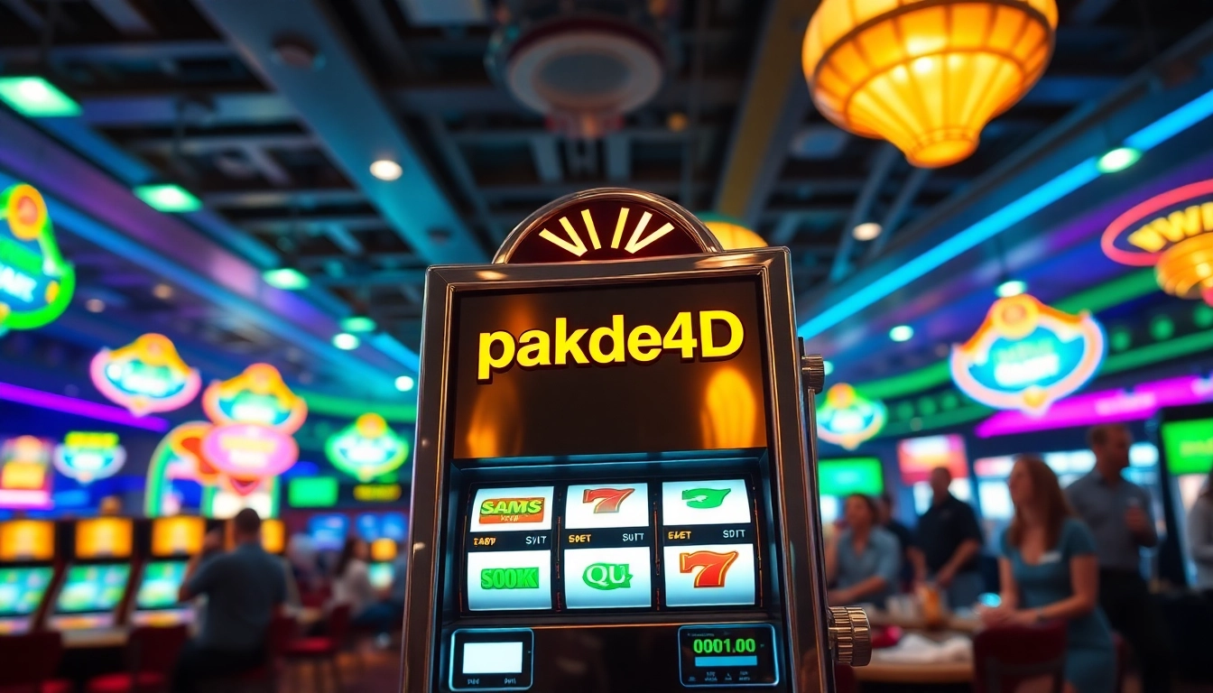Putar pakde4d slot untuk merasakan sensasi permainan kasino online yang seru.
