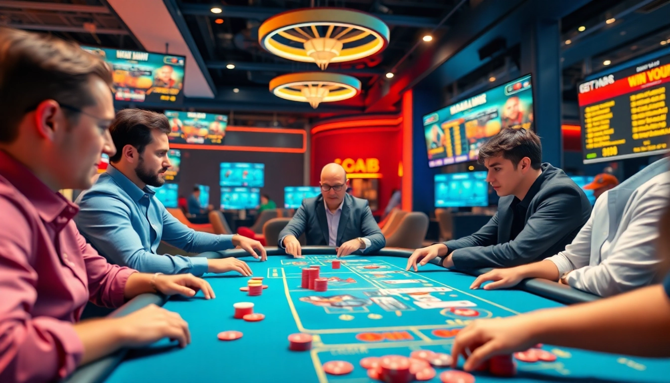 Erleben Sie das aufregende casino spielen online mit virtuellen Spielern und lebendigen Farben.