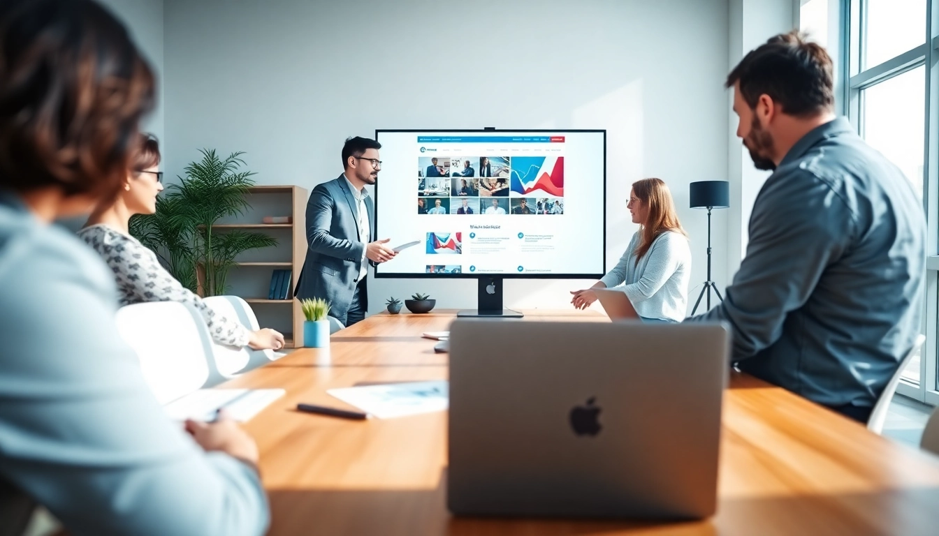 Webdesign Agentur erstellt innovative Webseiten und fördert die Zusammenarbeit mit Kunden.