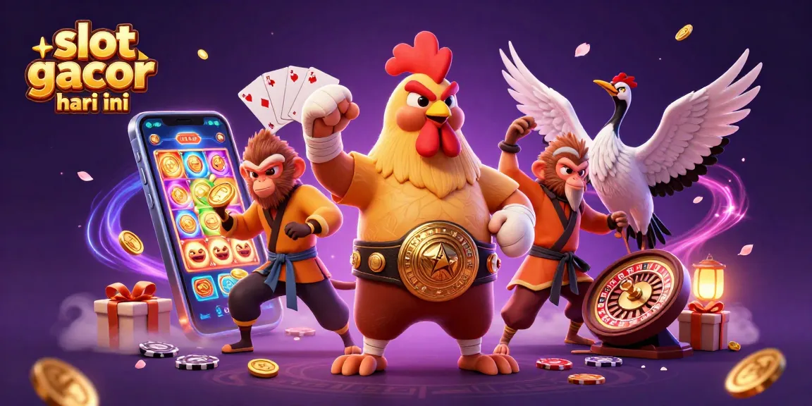 Menangkan pengalaman bermain slot gacor hari ini dengan karakter unik dalam ilustrasi 3D.