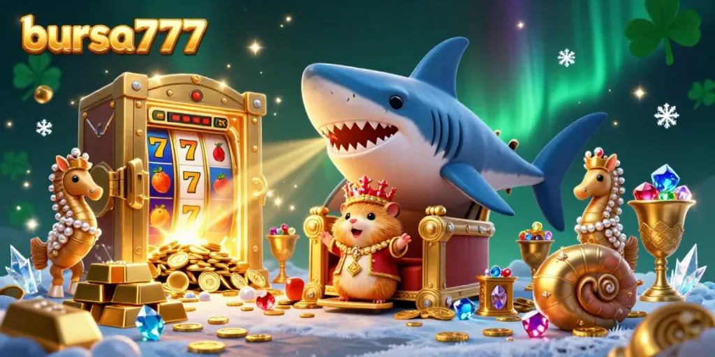 Menangkan jackpot mengesankan di bursa777 dengan petualangan slot seru bertemakan laut.