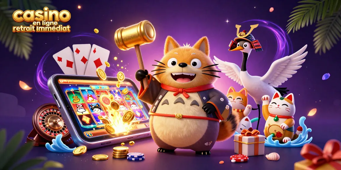 Jouez dans un casino en ligne retrait immédiat avec des gains instantanés et des jeux passionnants.