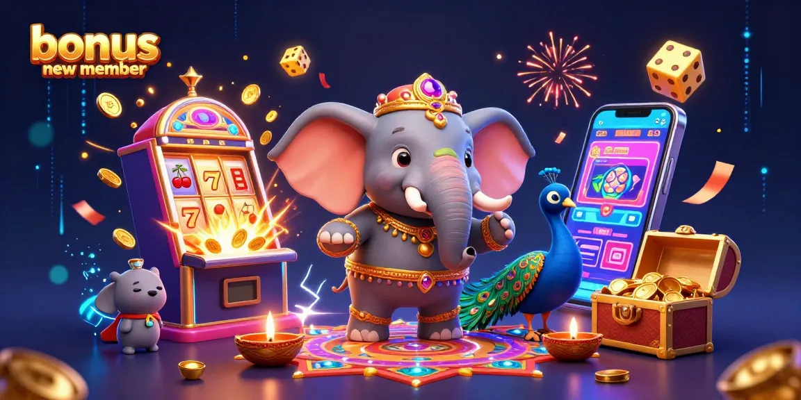 Win with exclusive bonus new member offers featuring a vibrant casino celebration!