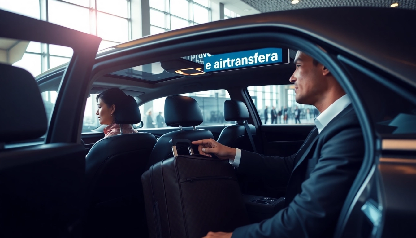 Experience seamless Private Airport Transfers with a luxury vehicle and professional chauffeur.