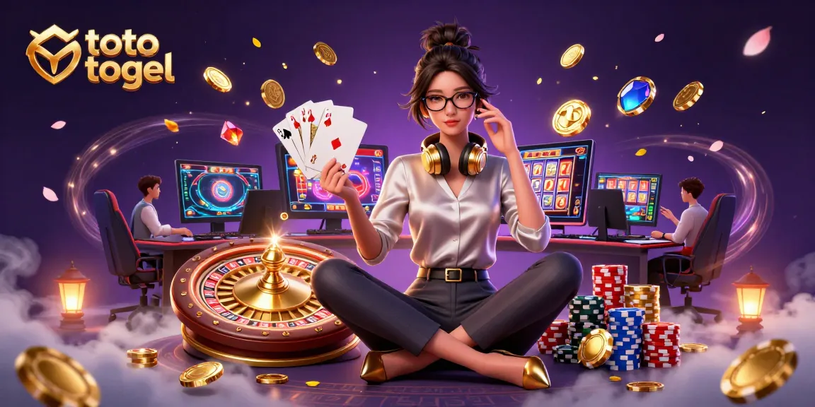 Berpartisipasi dalam permainan toto togel yang mendebarkan bersama seorang wanita Asia yang canggih di pengaturan kasino yang dinamis.