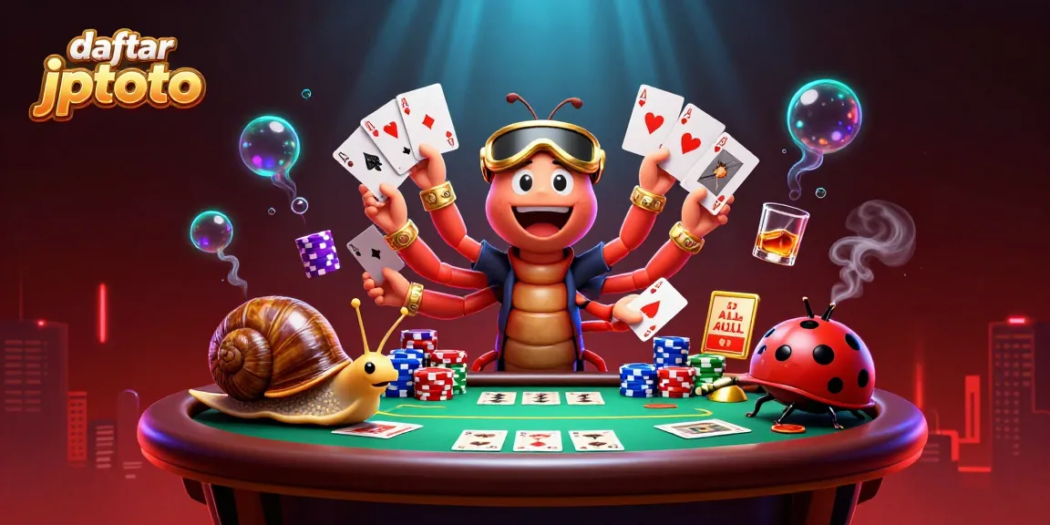 Daftar jptoto dengan dealer kartun dan menyenangkan dalam suasana kasino yang ceria.