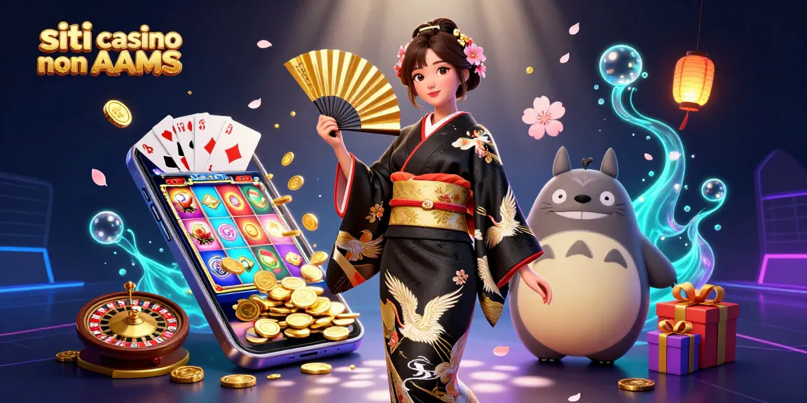 Vinci alla grande con siti casino non AAMS grazie a slot colorate e caratteristiche di gioco coinvolgenti.