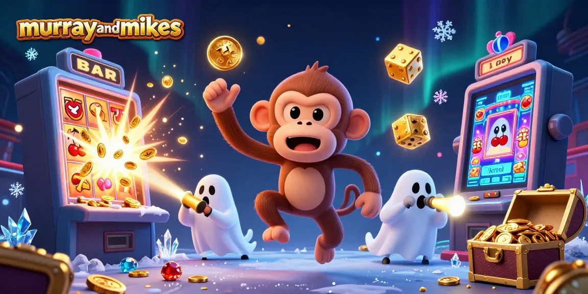murrayandmikes menampilkan monyet poltergeist dan anjing pemburu hantu di kasino bertema slot