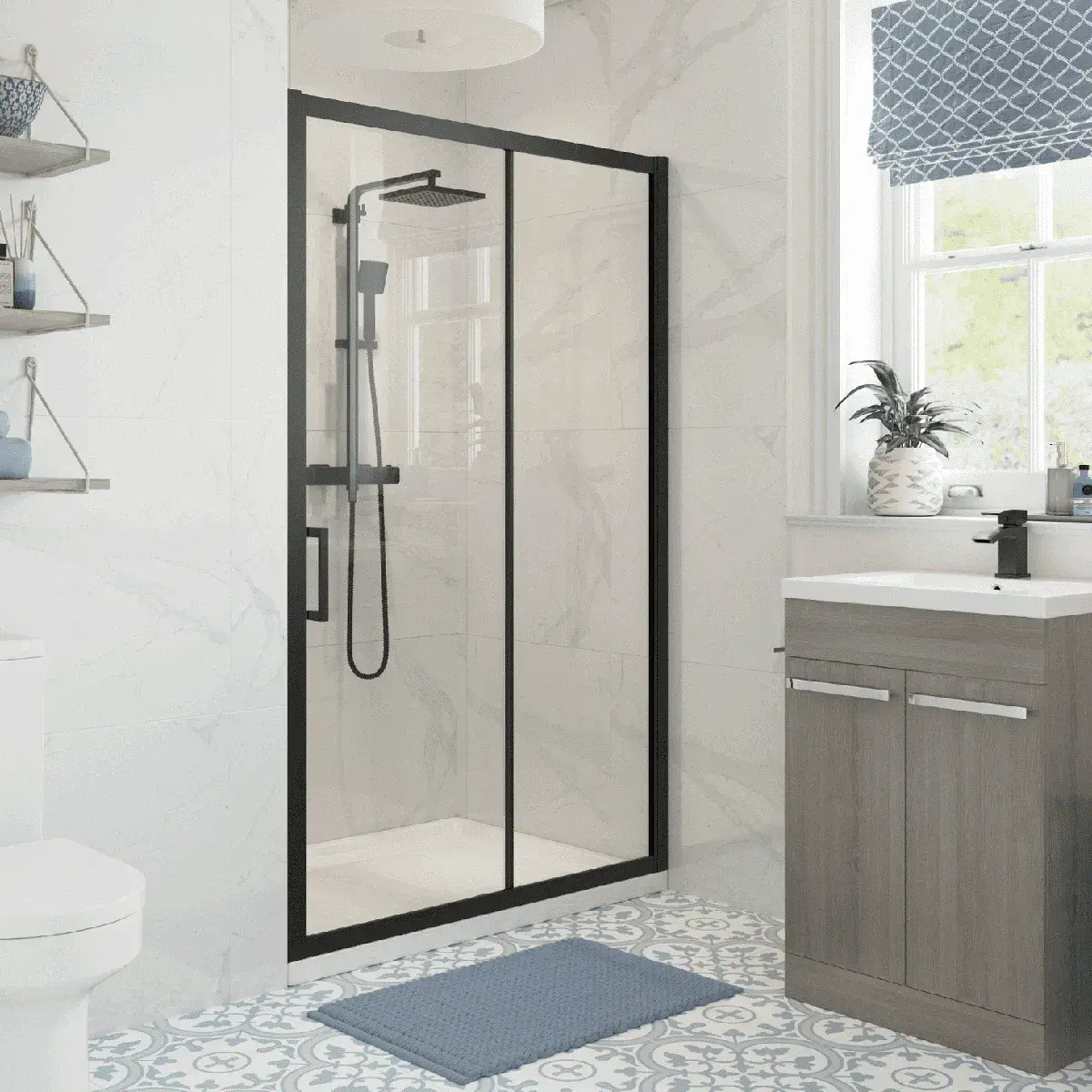 Stylish Bathroom Makeovers with Sunney Shower Doors