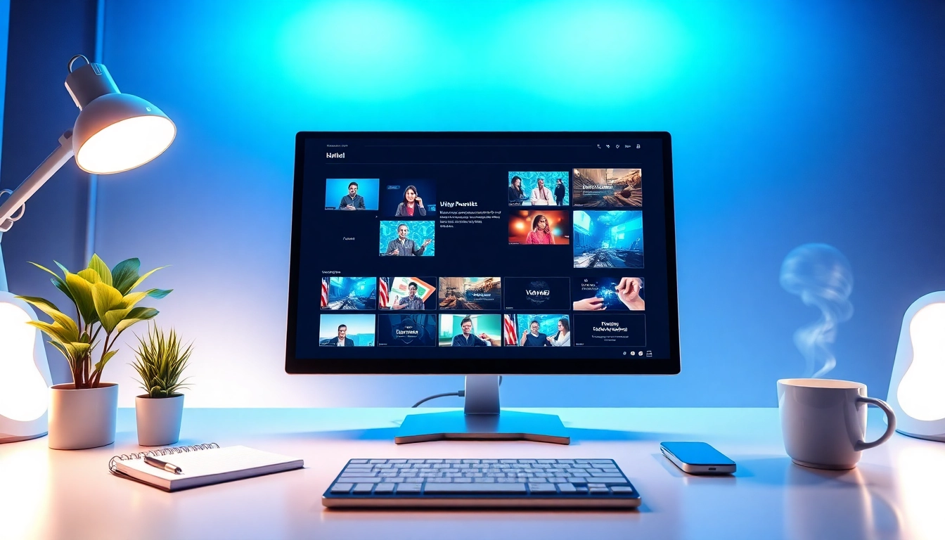Transform your content with video to prompt ai in a modern workspace setup.