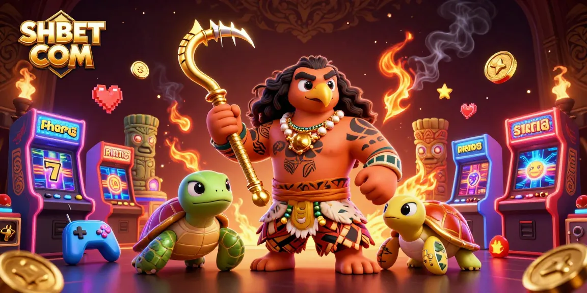 Engage in thrilling action at SHBET COM with dynamic casino elements and colorful characters.