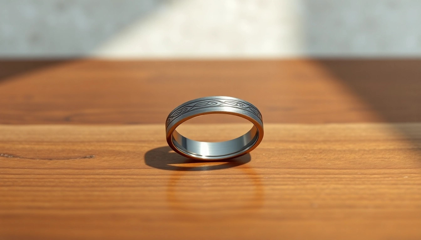 Stunning unique wedding bands for men featuring intricate designs and elegant craftsmanship.