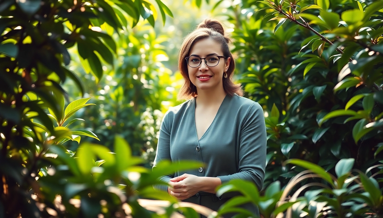 Health coaching session amidst vibrant plants enriching the wellness journey.
