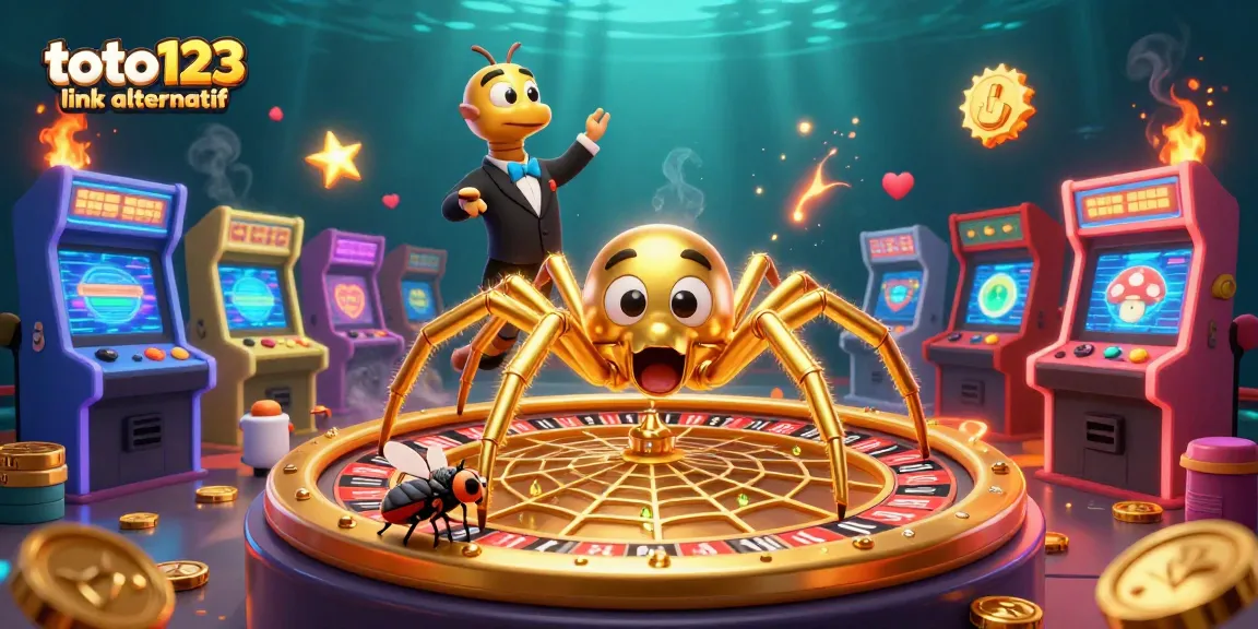 Place bets confidently at toto123 link alternatif with vibrant gaming elements and dynamic casino scene.