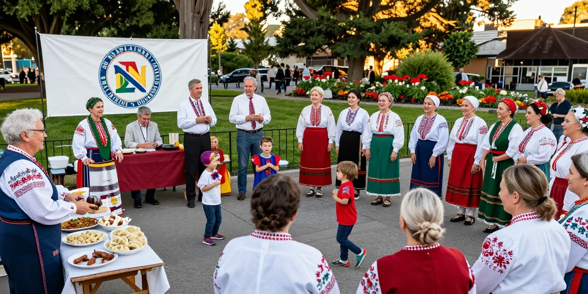Community celebration of Polish culture at NAGA2000 in San Francisco.