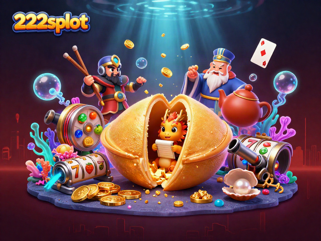 Menangkan permainan 222slot dengan ilustrasi karakter unik dan simbol slot yang menarik.