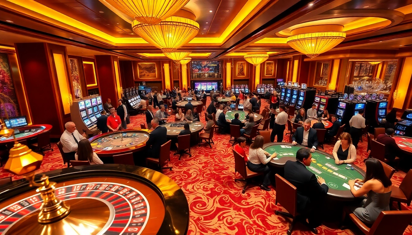 Experience thrilling casino action at https://hanoiculturetravel.com/, featuring vibrant gaming tables and enthusiastic players.