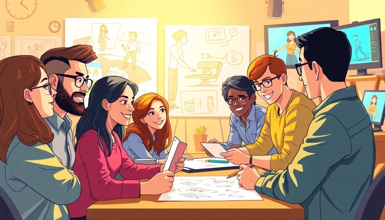 Animation Erstellen mit kreativen Profis in einem inspirierenden Studio.