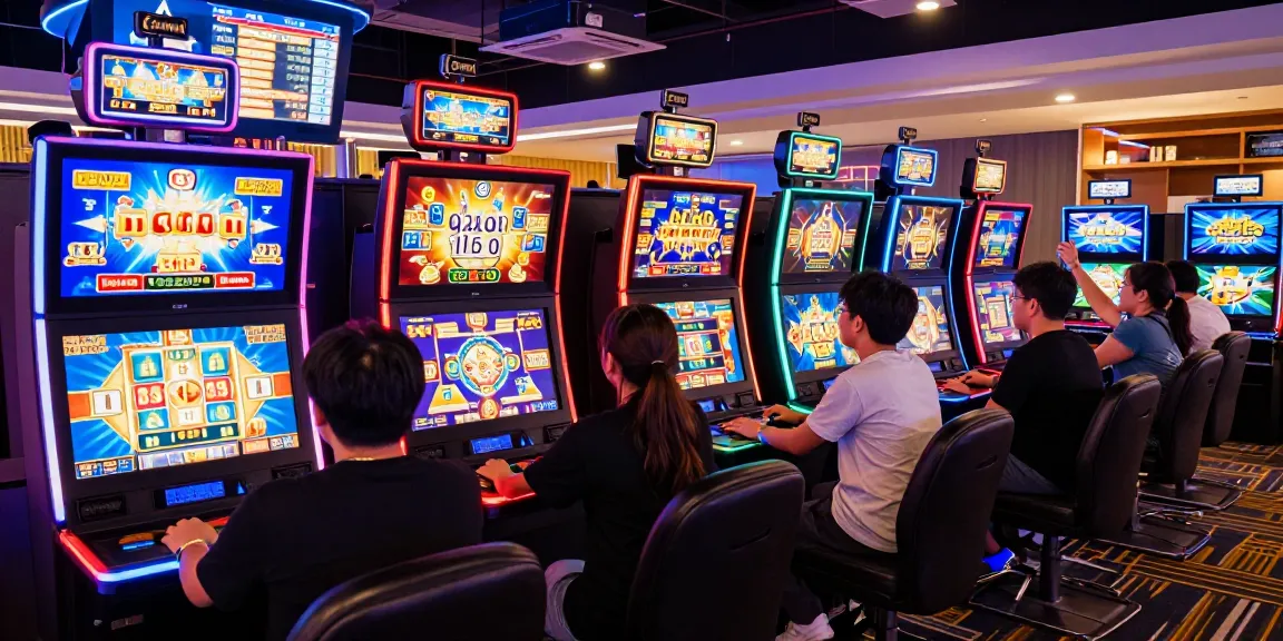 Players enjoying a vibrant online casino atmosphere with engaging slot gacor games, showcasing excitement and community.