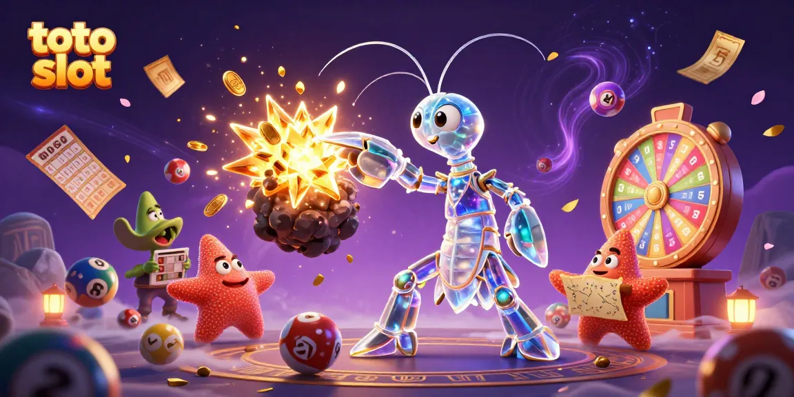 Experience thrilling action in the toto slot universe with vibrant prizes exploding from asteroids.