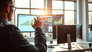 Boost results with a cheap smm panel: digital marketing strategist analyzing social media metrics.