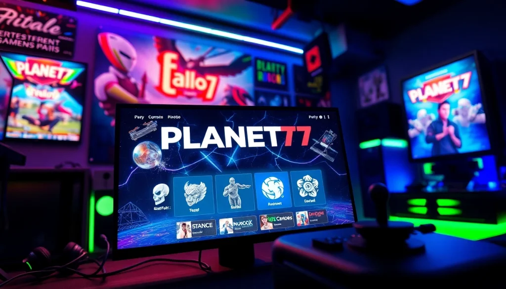 Rasakan keseruan saat memainkan PLANET77 game dengan antarmuka yang menarik dan warna yang cerah.