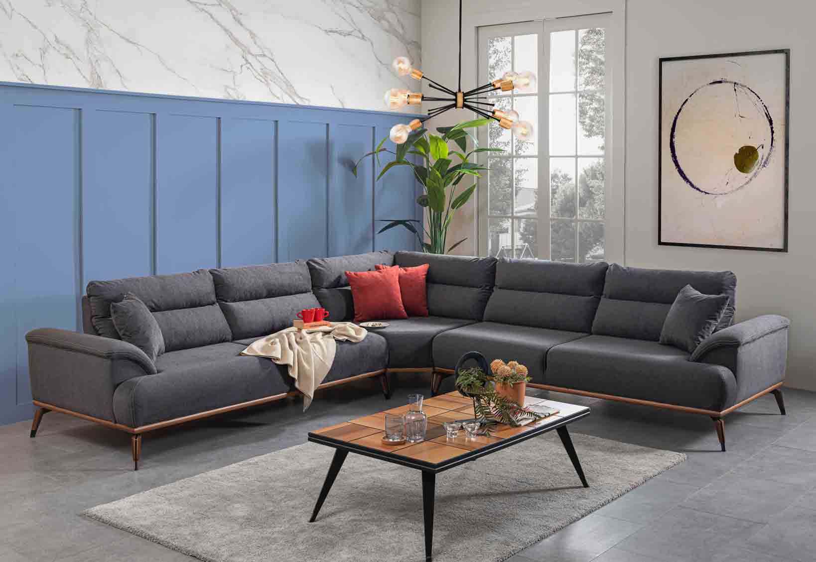 Corner Sofa UK – Perfect for Open-Plan Living from Msofas