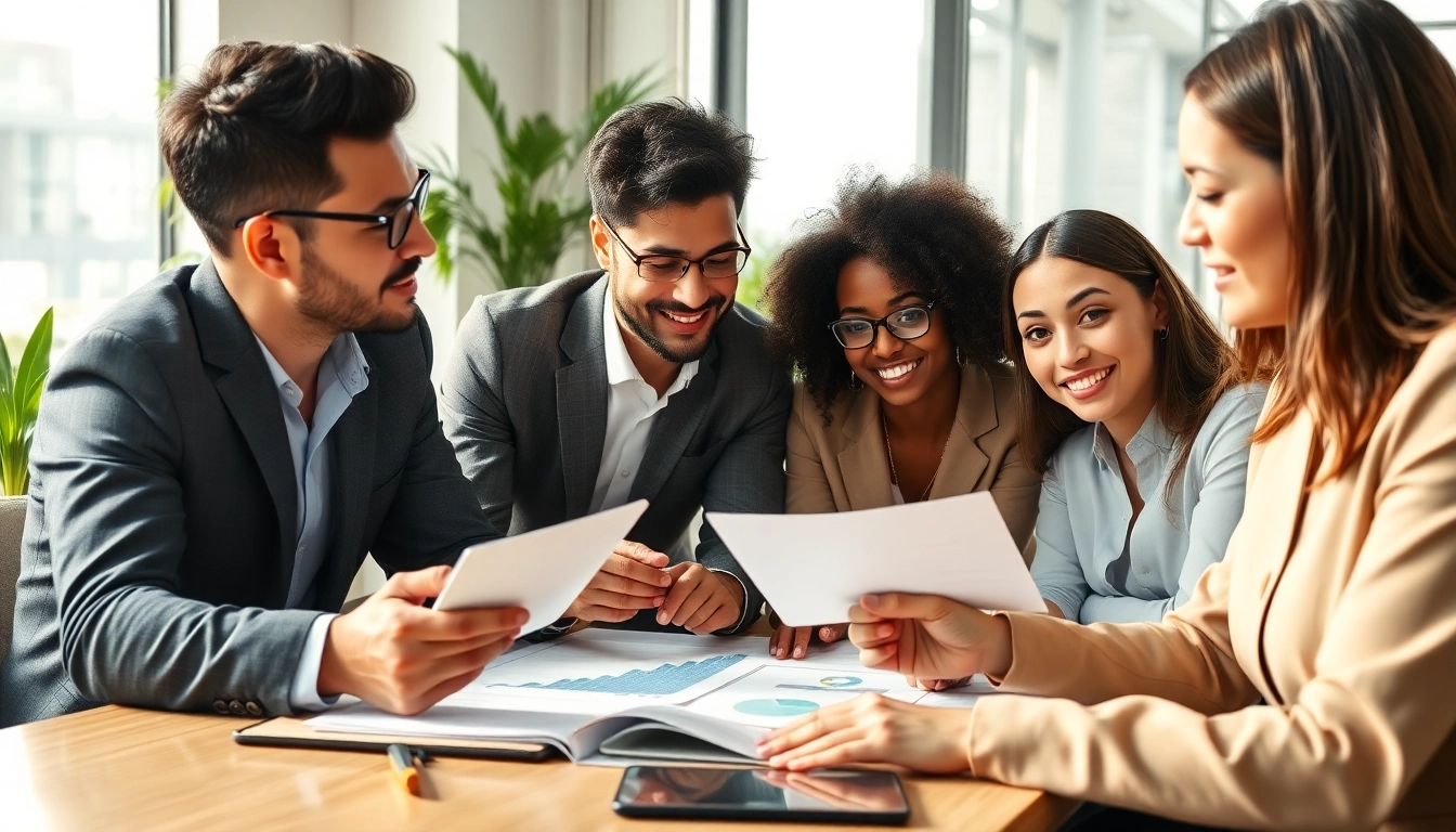 Harness business growth insights in a dynamic meeting with engaging entrepreneurs and digital tools.