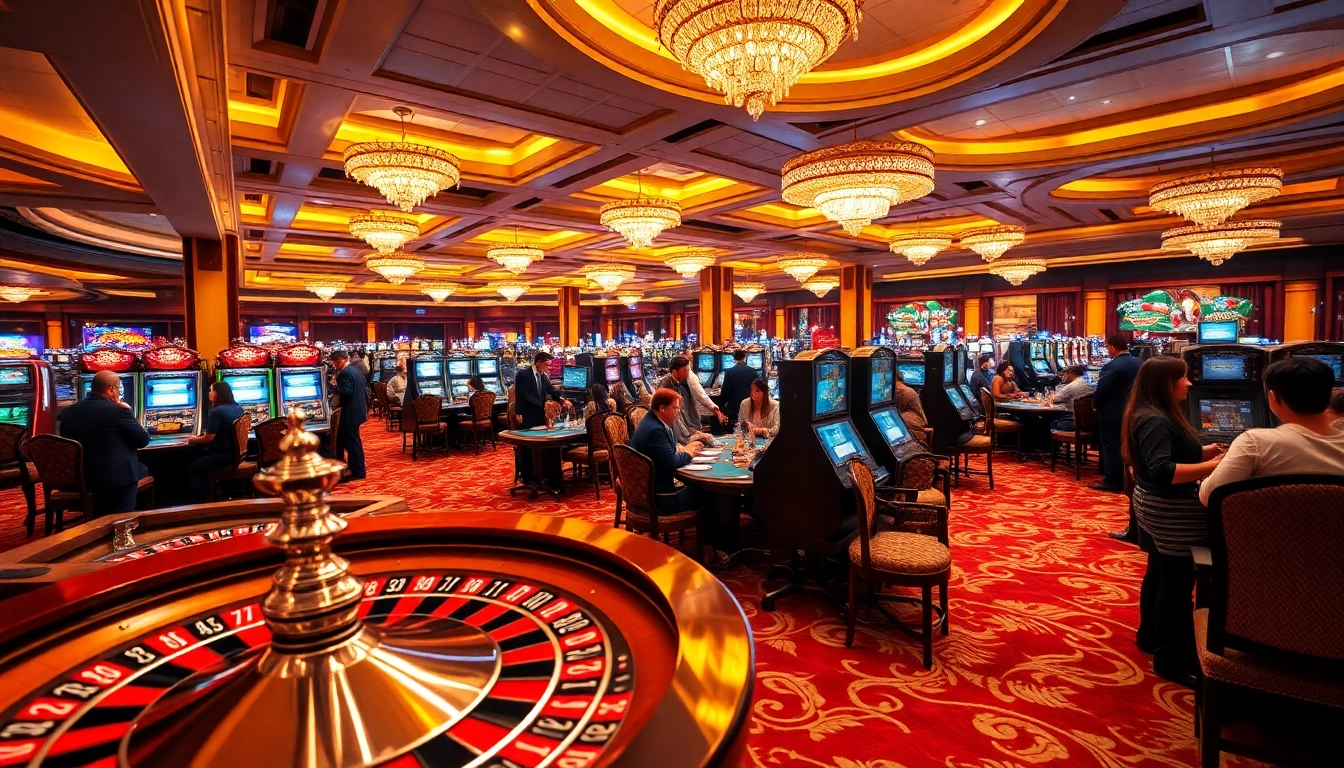 Rasakan sensasi berjudi di situs deposit 5k dengan atmosfer kasino yang menggembirakan.