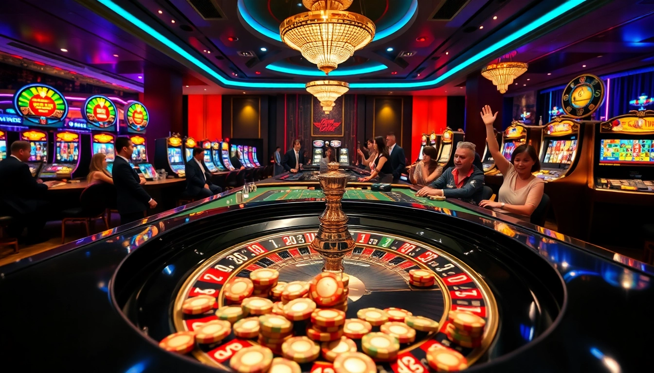 Experience the thrill of the hidden wiki onion in a captivating casino scene with roulette and players.