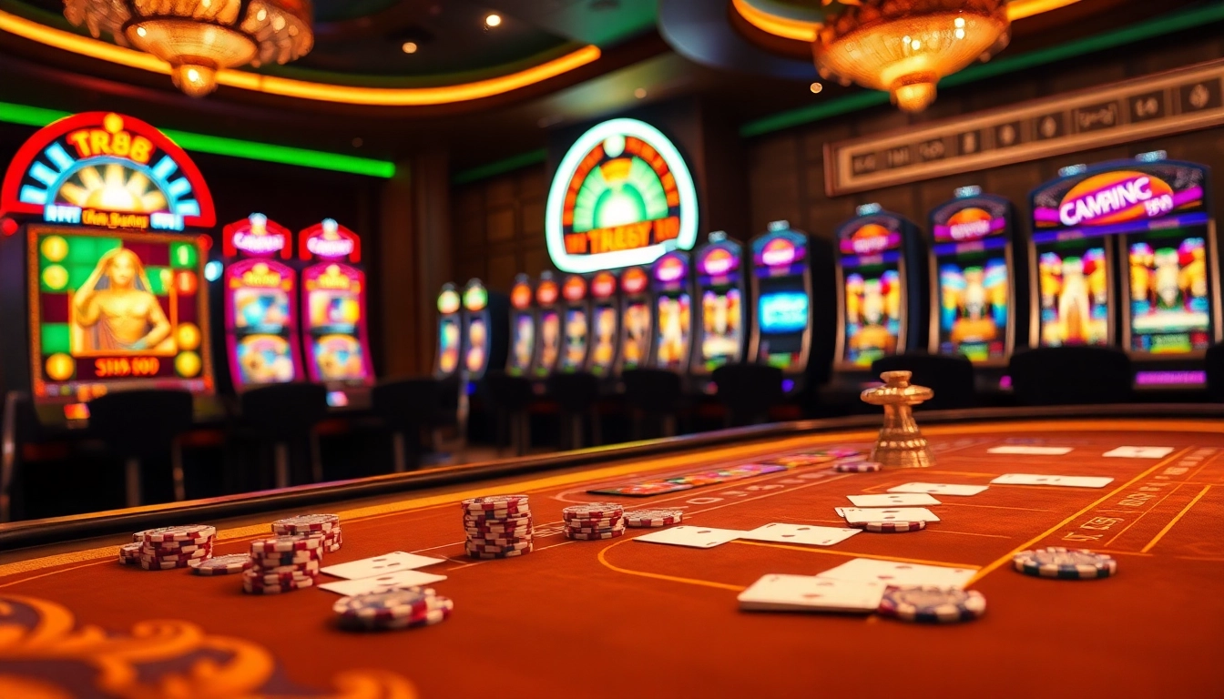 Experience the thrill of gambling at the TR88 casino with exciting games and a luxurious ambience.